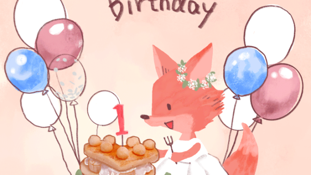 １歳のための誕生日ケーキ　 birthdaycake